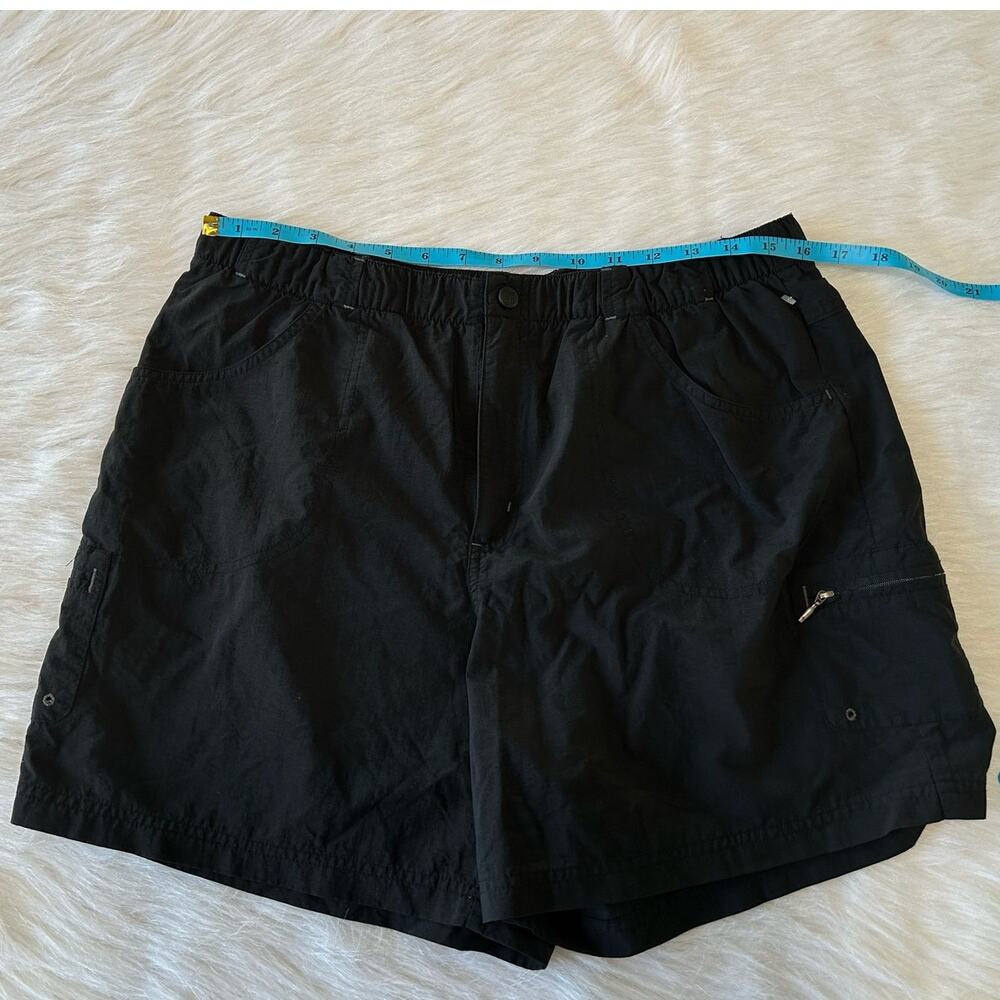 Columbia Women Sandy River II Cargo Black Shorts Size Large Water Activity - Picture 10 of 14